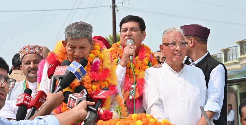 कांग्रेस नेता हरीश रावत